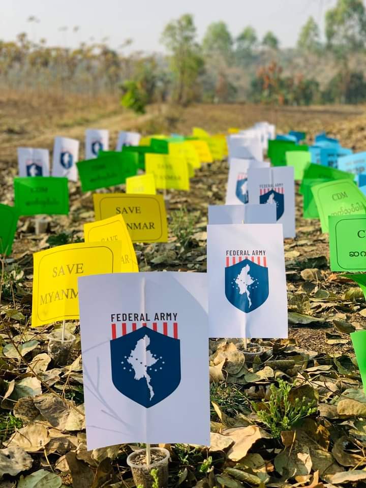 19t0twentyyy's tweet photo. No-Human strike in #AyeTarYar,Taunggyi District Southern Shan State. 
SUPPORT FEDERAL DEMOCRACY

#WhatsHappeningInMyanmar
#Mar20Coup https://t.co/w4FaHv2T5H