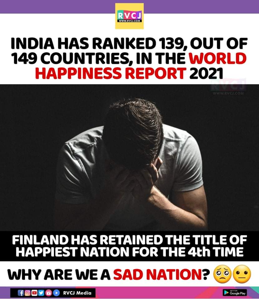 RVCJ_FB's tweet image. World Happiness Report