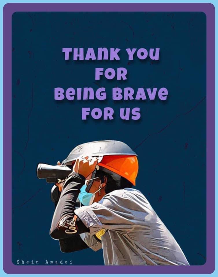 khingzinoo84's tweet photo. Our Myanmar Heroes (Gen Z) are just ordinary people with brave heart and protect us. They don't have super power and no weapon but they are trying to protect. Respect to Gen Z. 

You mess with wrong generation. 
#WhatsHappeningInMyanmar 
#Mar19Coup 
#AganistMyanmarMilitaryCoup https://t.co/ZKHx5zHd5O