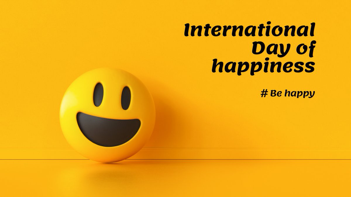 BaabeeTv's tweet photo. March 20th is the United Nations International Day of Happiness😀 

With our world facing unprecedented challenges, well-being matters more than ever. 

In these times, let’s take an action to be happier and kinder, TOGETHER☀️

#InternationalDayOfHappiness #WorldHappinessDay https://t.co/HeOqVgYyiL
