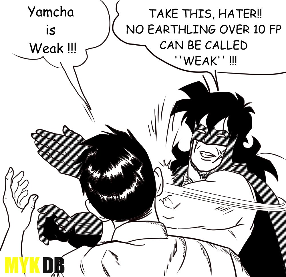 9thWither's tweet photo. Perfect day to share my mutual, @myk_db's #Yamcha meme,
Another birthday to the wolf boi, 20th March! https://t.co/v4O1RNZjYw
