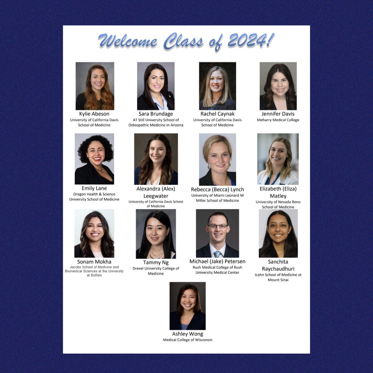 HMcKnightMD's tweet photo. Happy #MatchDay2021! I can't wait to meet our new pediatric interns @UCDavisChildren's hospital!!!! We look forward to seeing you walk through our doors!!! https://t.co/xpfhADKXC2