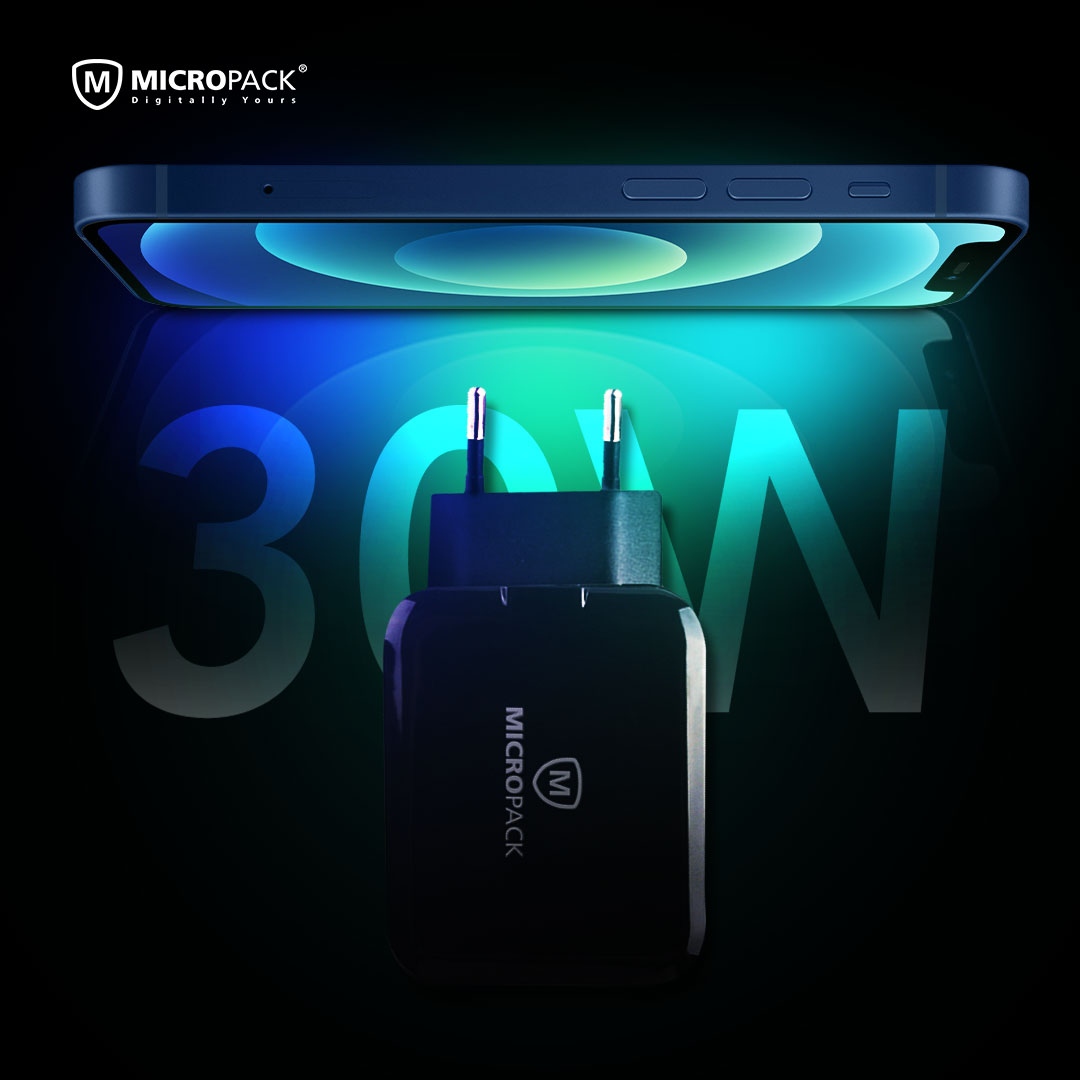 MicroPackID's tweet image. Dengan fitur Power Delivery &amp;amp; Quick Charge 3.0 up to 30W bisa digunakan untuk Macbook.

#Micropack #Microfans #DigitallyYours #QualityBeyondLimits #Charger #PremiumCharger #WallCharger #ChargerIphone #ChargerAndroid #iPhone #Samsung #MFICharger