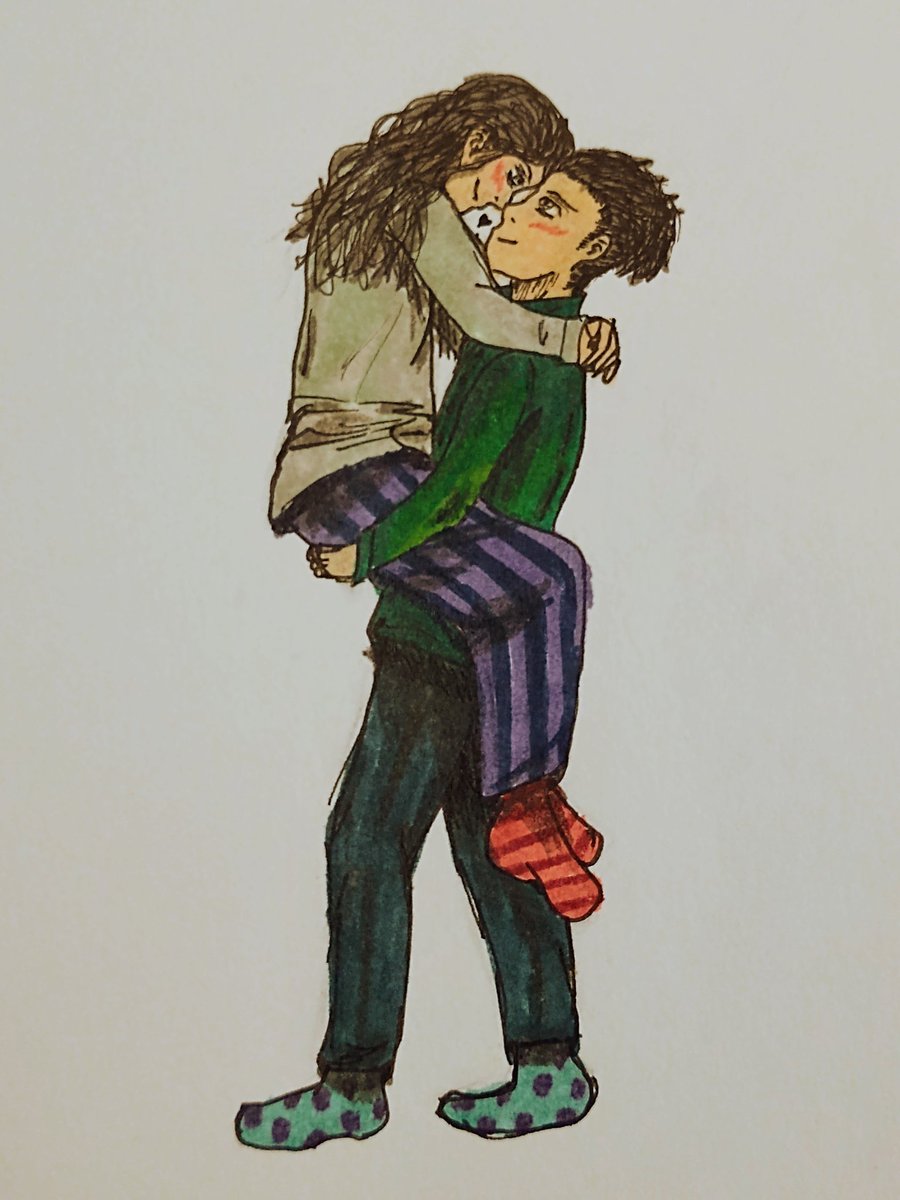 Prideful Dumb Gay S Tweet This Is For Mothdruid And I Hope It S Okay But Ever Since I Read You Also Noticed How Bertl Drew Marcel And Pieck Looking At