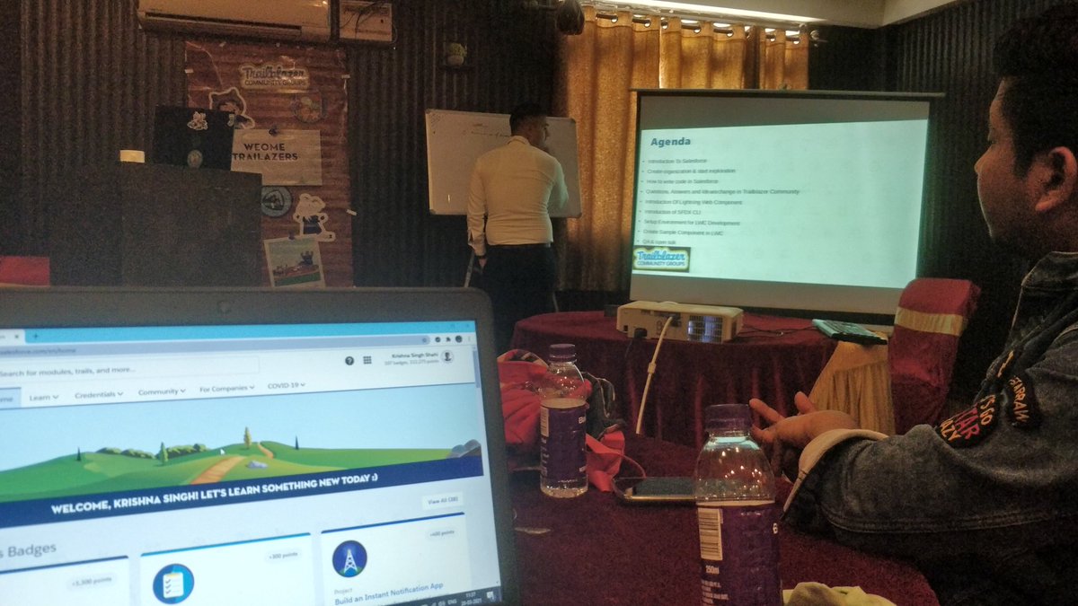 Hey_Trailblazer's tweet photo. And the learning is start. #LWC #SFDC4Students @DehradunSfGroup @Kailash_sfdc #TrailblazerCommunity https://t.co/s6RqxUVFUN
