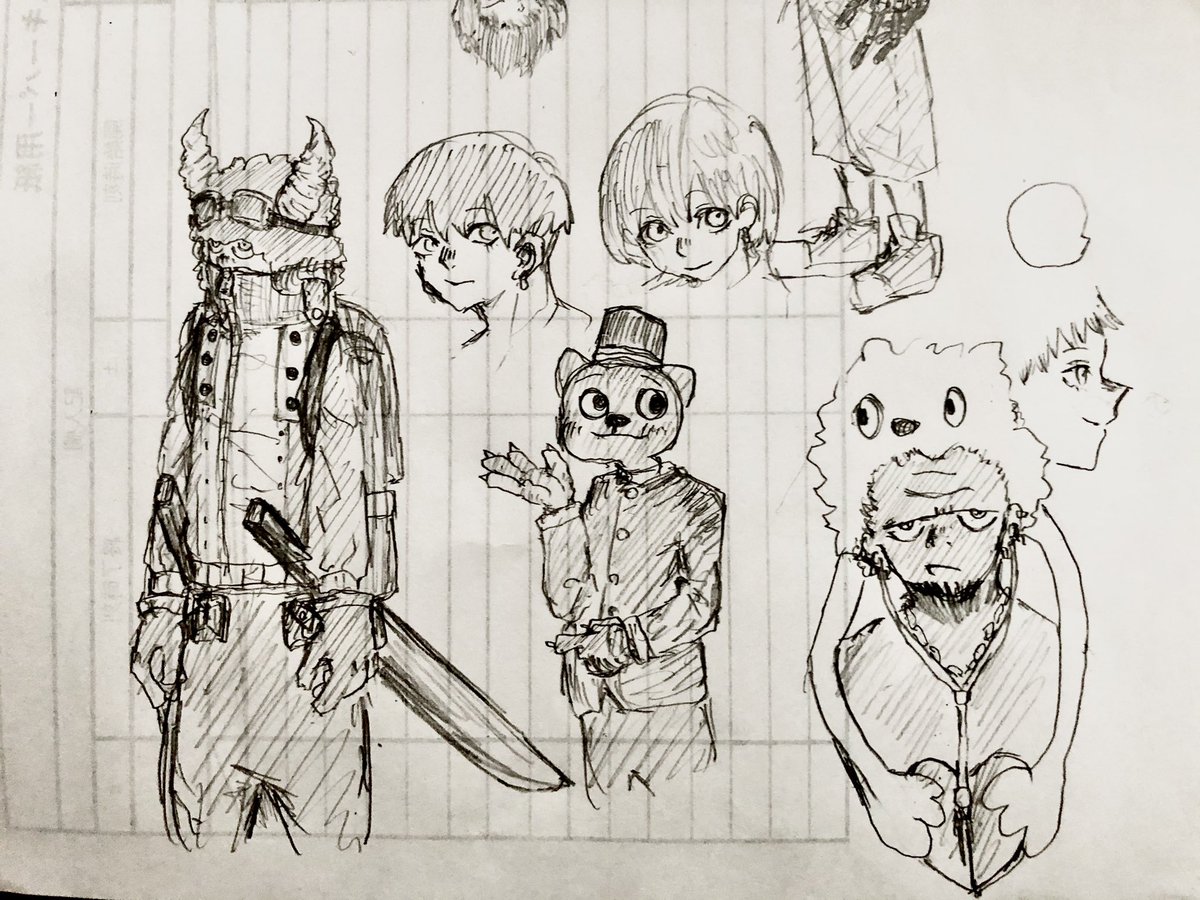 ここ数日絵描いてなくて心配だったけど少しほっといても画力が保存されてるっぽくて安心ちまちた
だから勉強しろよって 