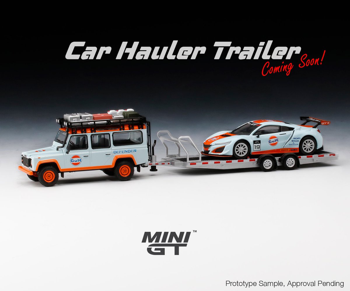 New Design!  🤩 MINI GT Car Hauler Trailer Coming Soon! 

#minigtofficial 
#haulertrailer #minigt #minigt64