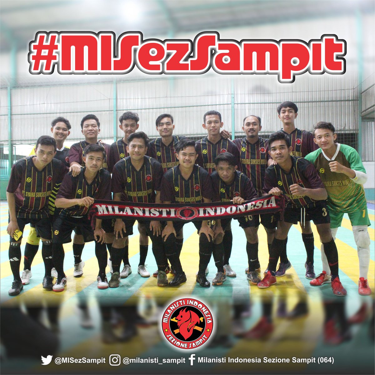Alhamdulillah KAMI KE FINAL 
Di event turnamen futsal super fansklub Kotim 🔴⚫💪🔝👍🔥
 CC <a href="/MilanistiOrId/">Milanisti Indonesia</a>
#kitamilanisti #wetheteam #wethefire 
#MISEZSAMPITDay #weareacmilan #MilanistiIndonesia #ACMilan #milanistisampit #Sampit #milanistiselawasnya #SempreMilan #ForzaMilan