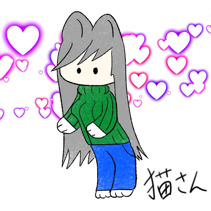 「お茶会」にいそうな猫さん #毎晩猫さん 
