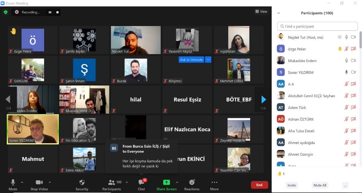 Teşekkür Ederiz.

Bilişim Öğretmenleri sorunları ve çözüm yolları üzerine dün yaptığımız canlı yayınımıza katılan değerli <a href="/ErdemMukaddese/">Prof. Dr. Mukaddes Erdem</a> ve <a href="/sonerhoca/">Soner YILDIRIM</a>  hocalarımıza bilişim Öğretmenleri adına teşekkür ederiz.