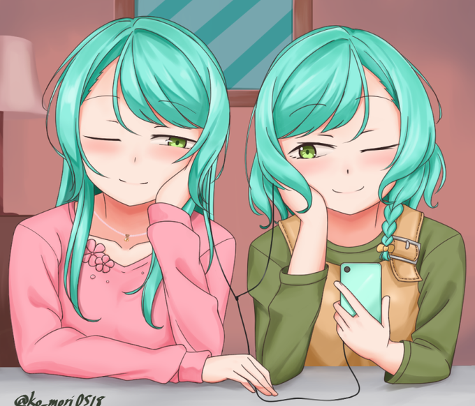 さよひな誕生日おめでとう!!!
#バンドリ
#氷川紗夜生誕祭2021 
#氷川日菜生誕祭2021 