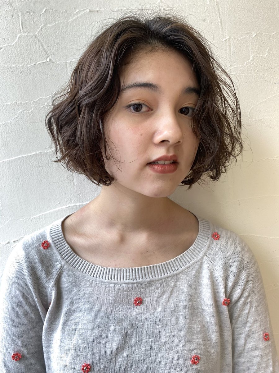 ars_hair's tweet photo. ボブにくせっ毛風パーマかわいいです！

しっかりめにかけて少し個性出してみませんか？🤍 https://t.co/vBPigi0p4h