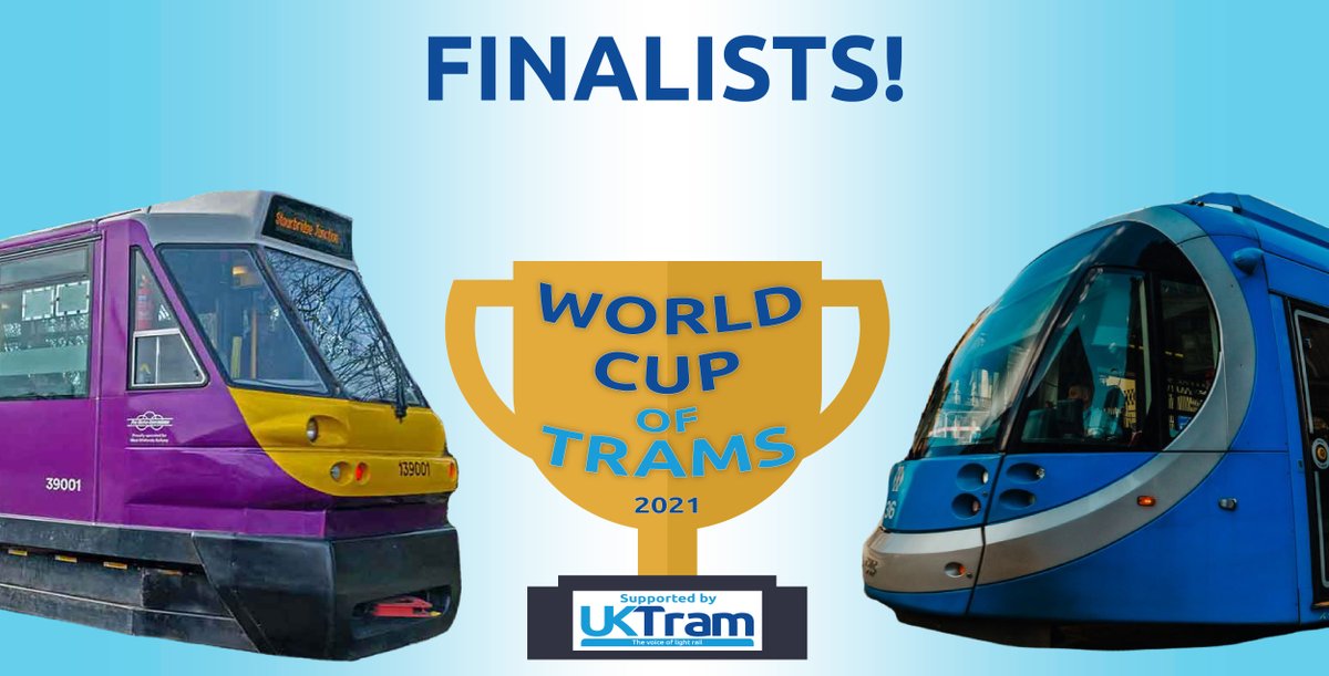 worldcupoftrams's tweet photo. 📣 Cup Final 📣

FINAL CALL FOR VOTES! 
After 3 weeks of intense competition polls are closing at 8pm tonight! 

Will it be::
@WMmetro
or
@pre_metro Stourbridge Shuttle

#WorldCupofTrams 🚈 https://t.co/fMNiAmcwHV