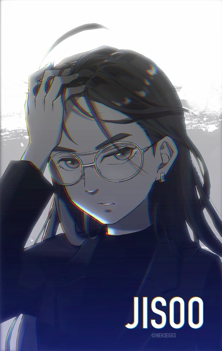 斯文小败类 #blackpink #fanart #jisoo #procreate #blackpinkfanart