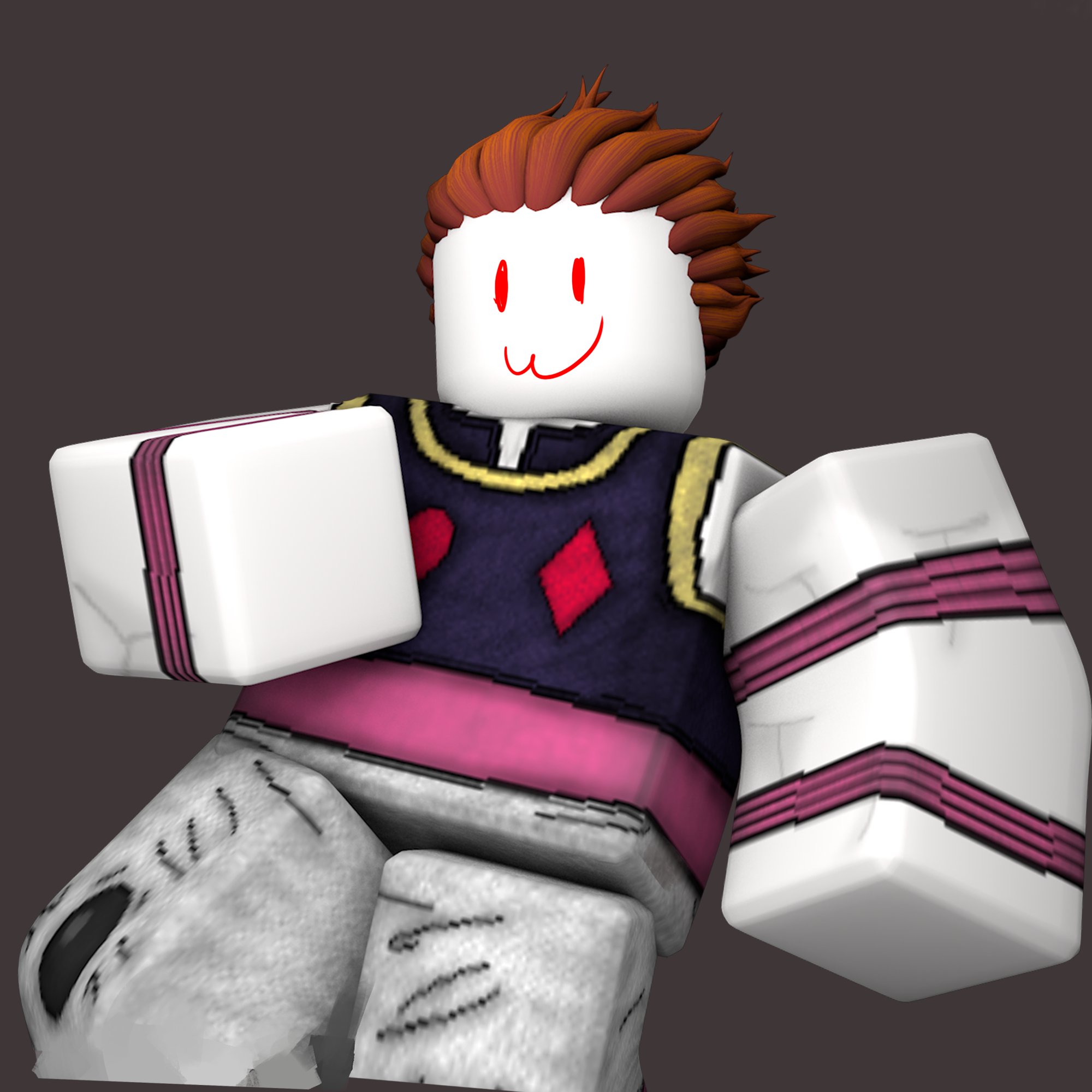 So I made a Hisoka skin in Roblox Thoughts? : r/HunterXHunter