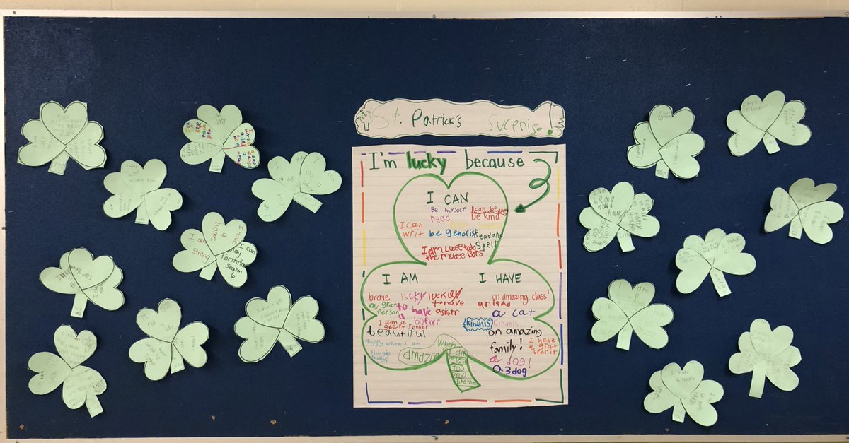 A nice focus this week on what it really means to be lucky 🍀 <a href="/WortleyTVDSB/">Wortley Road P.S.</a>