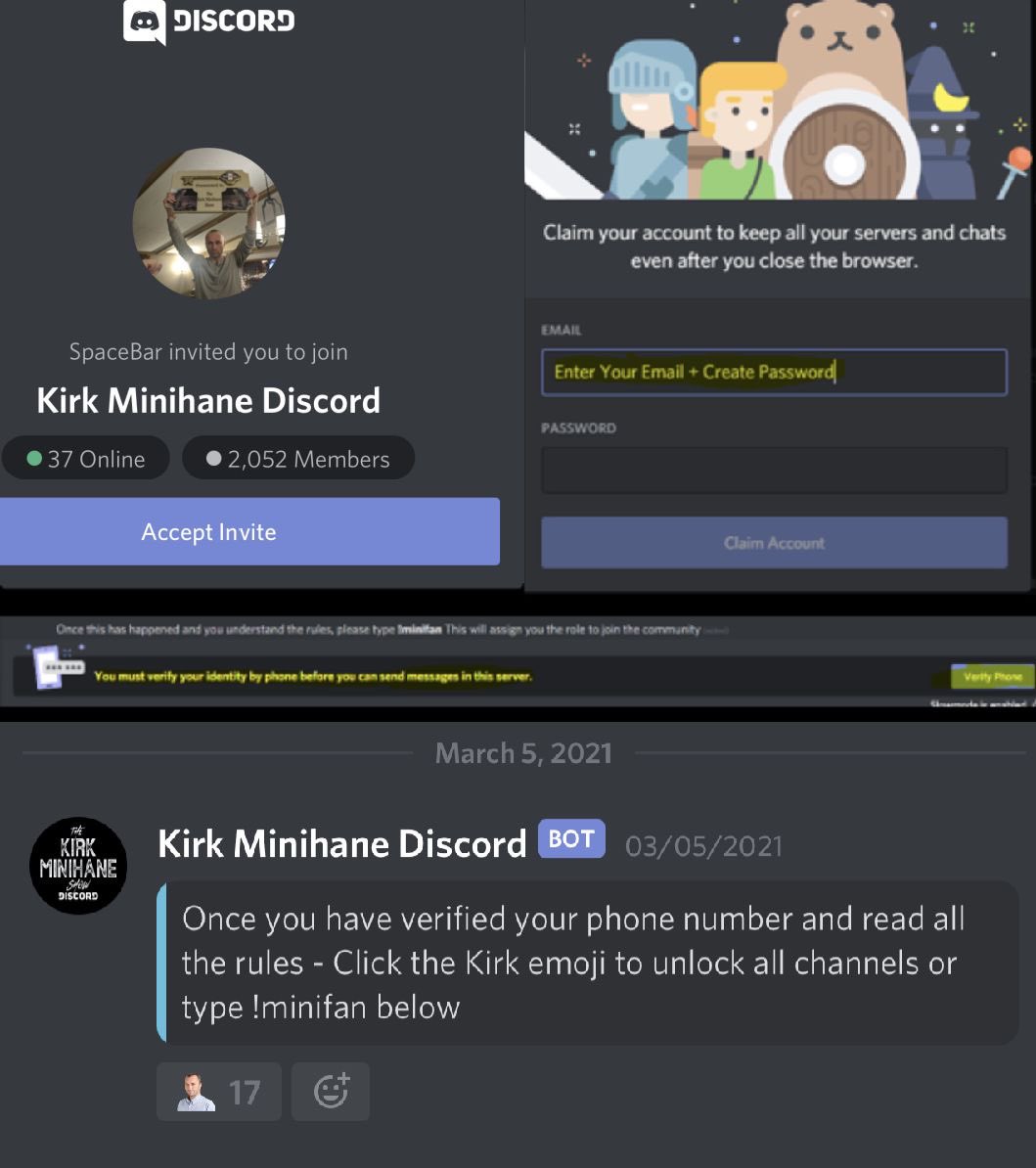KMS Discord tweet media