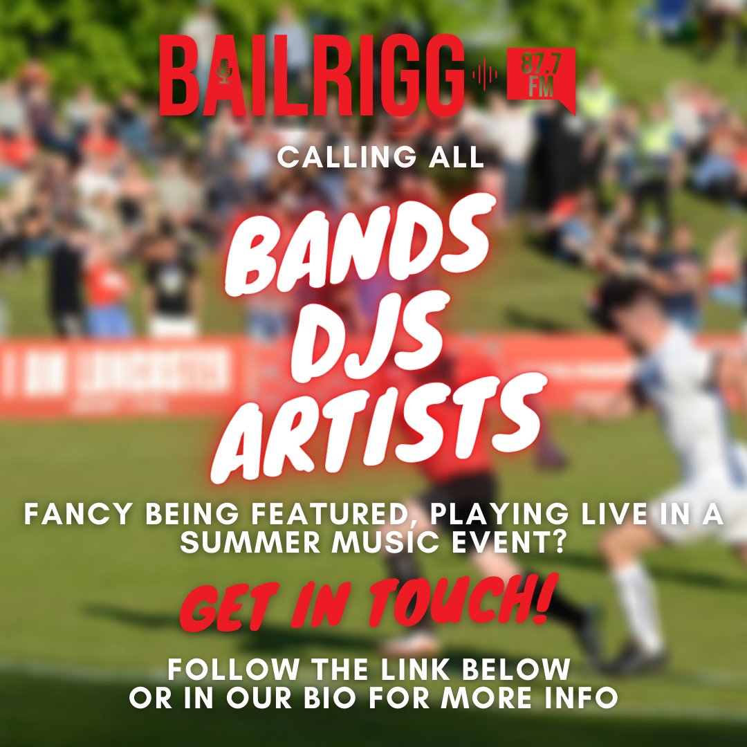 bailrigg_fm's tweet photo. Fancy getting involved?
▶  https://t.co/bMXMc8Nz0X ◀ https://t.co/xgxXCehie4