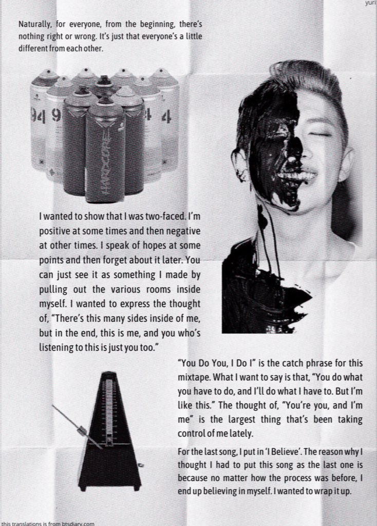 nomjooonn's tweet photo. ⤷ RM1 spread 

#RMixtape 
#RMixes
#6YearsOfRMixtape https://t.co/8l094kfyTw