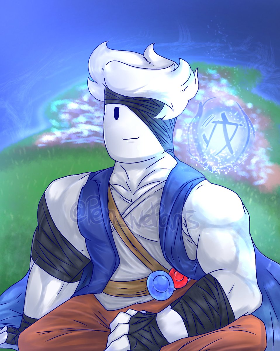 PensivePants's tweet photo. I have finished Virtue outfit~💙

#roblox #robloxart #blackmagic2 https://t.co/aOfLXQgN4Q