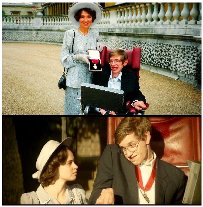 IWasHighThatDay's tweet image. #TheTheoryOfEverything 😍

Real and reel stephen hawking 🖤 

I think this movie shouldn’t be missed