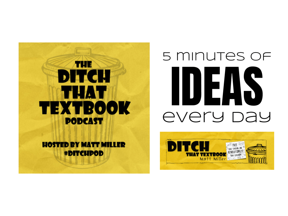 jmattmiller's tweet photo. The Ditch That Textbook Podcast: 5 minutes of ideas every day

https://t.co/7u9WlDgp9S

#ditchbook #edtech https://t.co/a3WZhViRQu