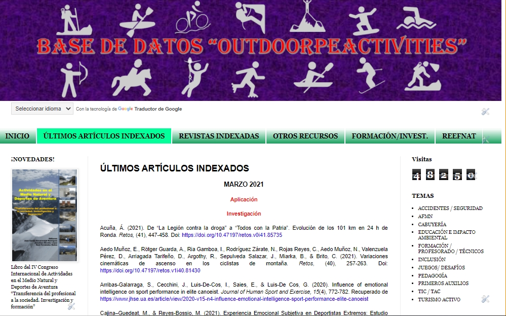 Outdoorpeactivi's tweet photo. 📢¡¡Nueva actualización!! #Marzo2021 Se han incluido 1⃣9⃣ nuevos artículos sobre #Orientación🧭 #BTT🚵 #Trail⛰️🏃‍♂️ y + temas🏞️
Ya puedes consultar lo más actual sobre actividades en el medio natural➡️ https://t.co/7mfhWoOE6E https://t.co/yvyPyCrHRj
