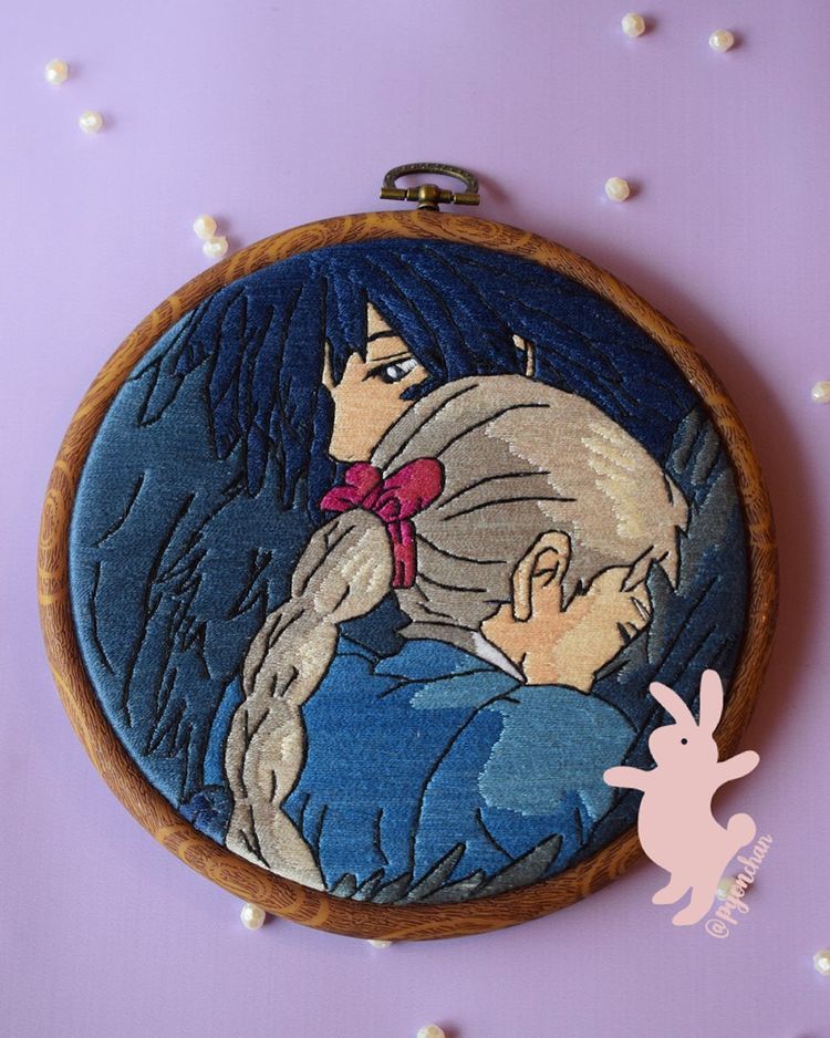 9GAG's tweet photo. Studio Ghibli embroidery🧵

by pyonchan | IG https://t.co/kmVIe1SAUC
