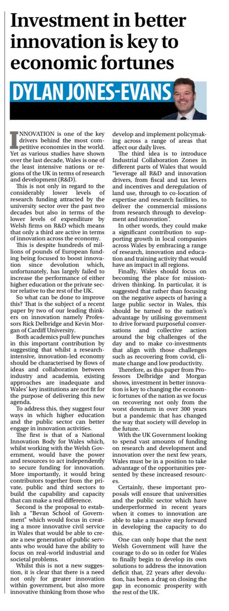 Professor Dylan Jones-Evans tweet media