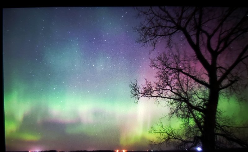 KimHinesSN's tweet image. #Aurora Gosh.what a pretty night! It's still going on,somewhat muted. Look at those pinks! Its gone north now. Ive stepped up with it. Wind is howling lol! #backofcamera shot @TamithaSkov @chunder10 @AuroraNotify @AuroraNotify