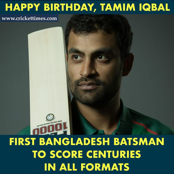 Happy Birthday, Tamim Iqbal 
