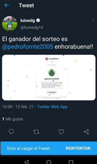 SorteoFALSO's tweet photo. Nos mandan capturas de este sorteo del mes pasado. No hemos podido estar muy pendientes de la cuenta. ¿Si no se cumplen los requisitos para que se sortea? https://t.co/ii9v4Ugaco