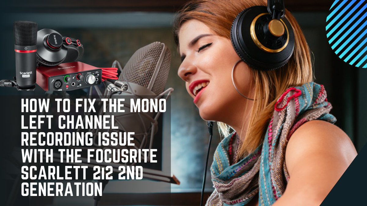 designerdollar's tweet photo. HOW TO FIX THE MONO LEFT CHANNEL RECORDING ISSUE WITH THE FOCUSRITE SCAR... https://t.co/aSPm4Xhdh5 via @YouTube #Soundtrack #sounddesign #music #musician #MusicMeetUp #SoundOfMetal #mono #stereomix #soundmixing #podcast #Spotify #SoundCloud #focusrite #Scarlett https://t.co/YtjYNqioye