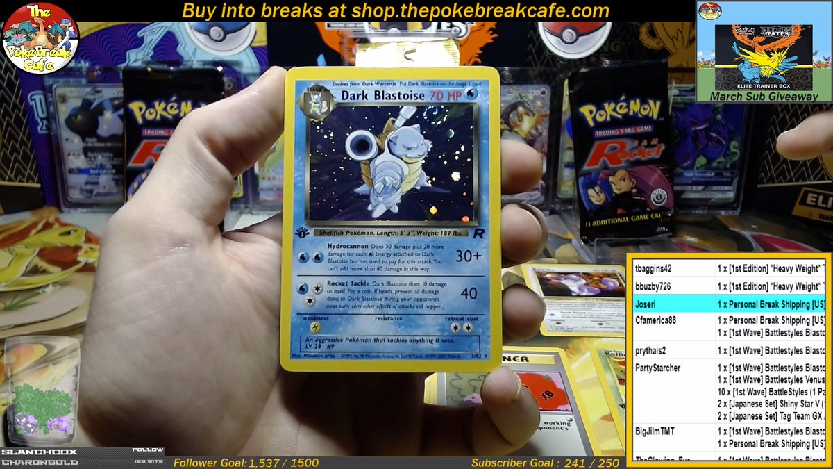 PokeBreakCafe's tweet photo. Well.... @Buzby726 had a real good fucking night ππ
#vintage #pokemon #teamrocket #darkblastoise https://t.co/QRbM8atCD2