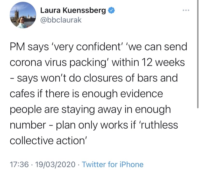 I'm not sure he felt anything throughout the entire pandemic.
Remember him saying "many more families will lose loved ones." 
What we needed to hear was "We will do everything possible to save lives of loved ones."
#HerdImmunity #FollowTheScience  #AllInItTogether