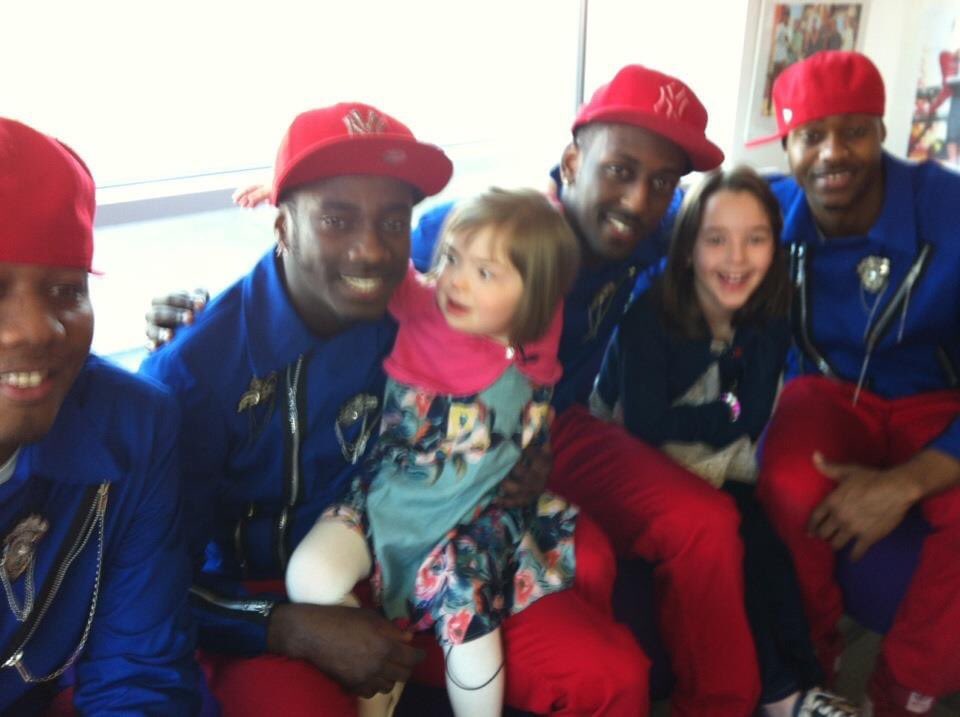 Timehop! Mia and Natty meeting <a href="/flawlessUK/">FLAWLESS</a> in the green room on <a href="/itvdaybreak/">Daybreak</a> 9 years ago!