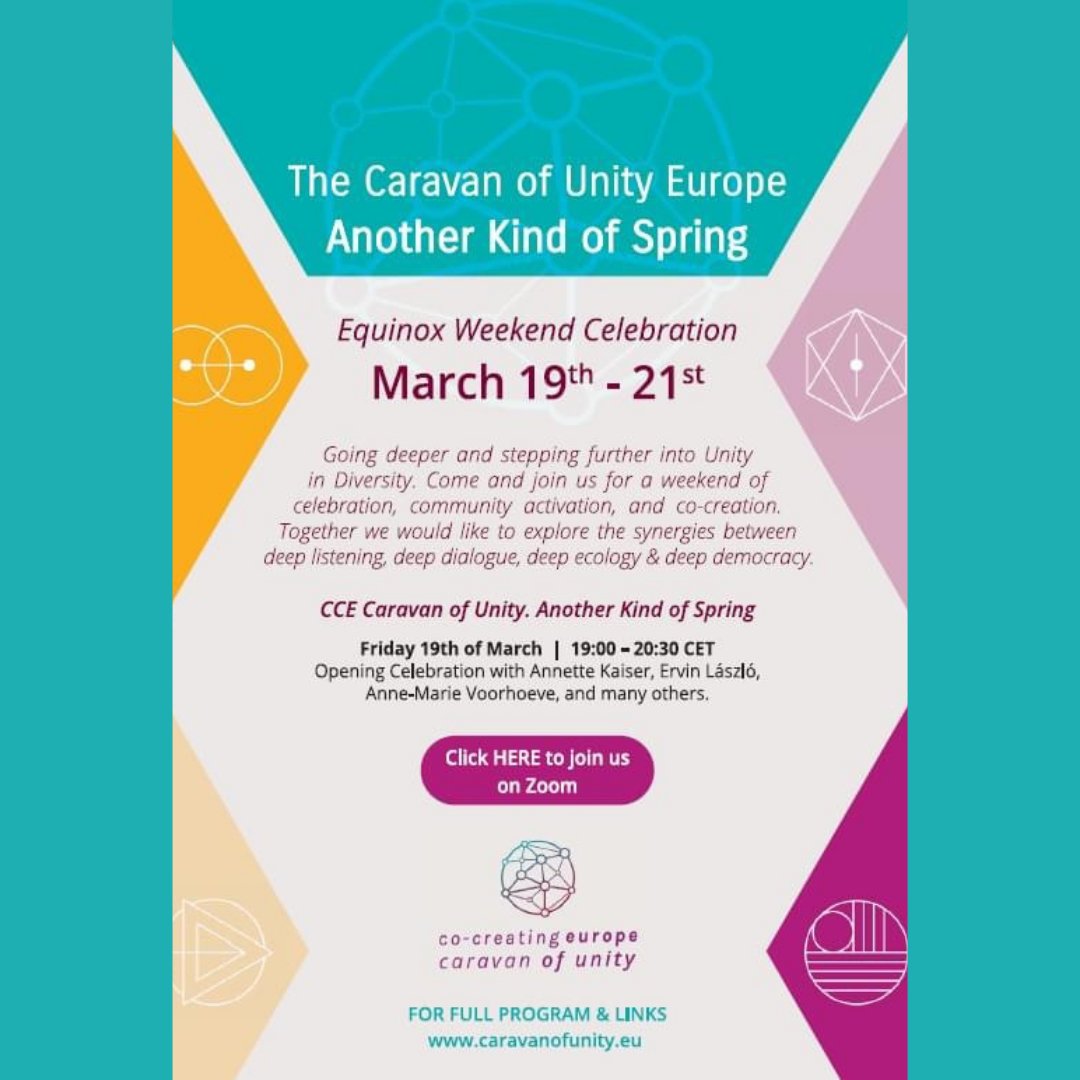 Going deeper &amp; stepping further into Unity in Diversity. Come &amp; join us for a weekend of celebration, community activation, &amp; co-creation. Together we'd like to explore the synergies between deep listening, deep dialogue, deep ecology, and deep democracy. mommworld.org/momm-events/20…