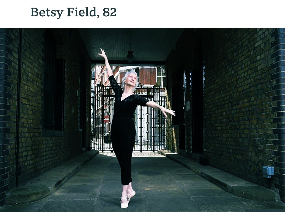 AgeingBetter's tweet photo. “#Old #age can seem like a daunting and depressing prospect...
Even in your 40s you can think ‘oh this is me now -this is what I do' -but they show it doesn't have to be like that if you don't want it to be. You can be something new in your 70s or 80s”
A must read -inspirational https://t.co/EIsqThRwqn