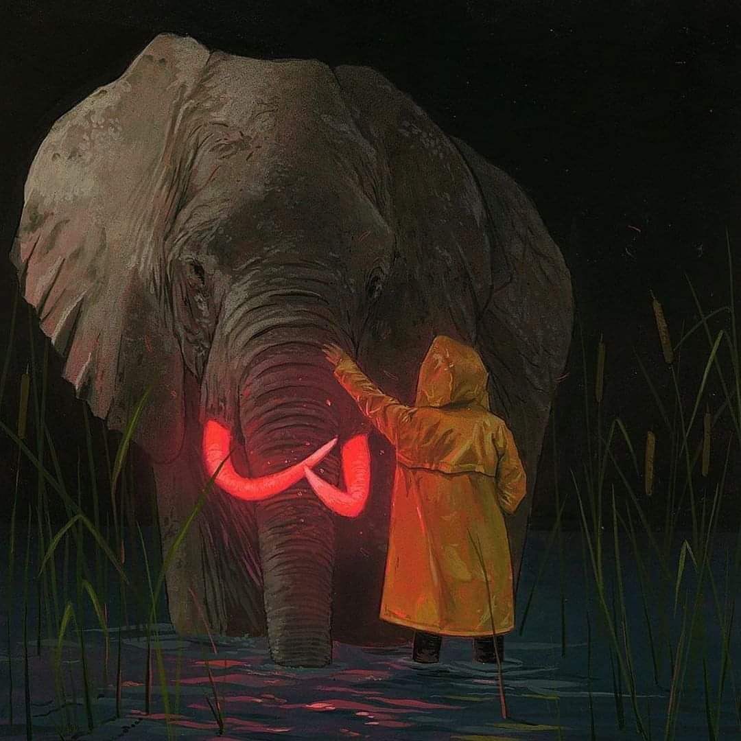 TheArtidote's tweet photo. Go easy on yourself. You're just a bigger version of a tiny person who learned how to do a whole lot of things to make themselves safe.
—https://t.co/lhwMtvZcvQ #TodaysMantra 

artwork by https://t.co/dNuUzZKdBs https://t.co/fk3y4Ig5RF