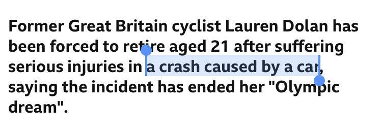 absentdriver's tweet image. And this is the style of reporting you get from the BBC *after* an actual human has been found guilty…
bbc.co.uk/sport/cycling/…