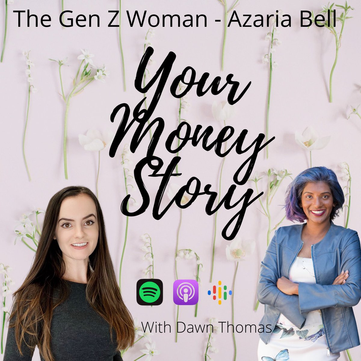 Episode 1: The Gen Z Woman - With Azaria Bell
Azaria shares her remarkable journey, what drives the Gen Z Woman, how to use social media in a healthy way, quick money tips, including a budgeting resource she found on TikTok.

#podcast #genz #financialliteracy