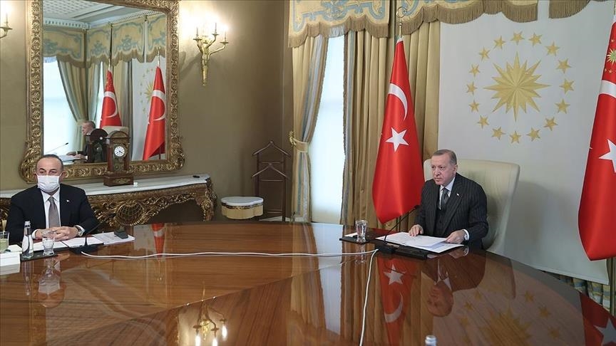 أردوغان لمسؤولي الاتّحاد الأوروبيّ لعقد مؤتمر دوليّ حول شرق المتوسط