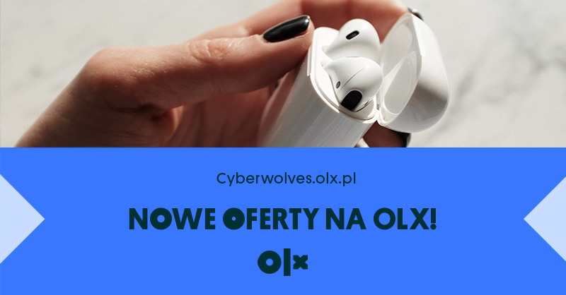 Nowe oferty zagościły na naszym profilu OLX! Wpadnij do nas i wybierz coś dla siebie! Przesyłki OLX do końca marca są w promocyjnej cenie!