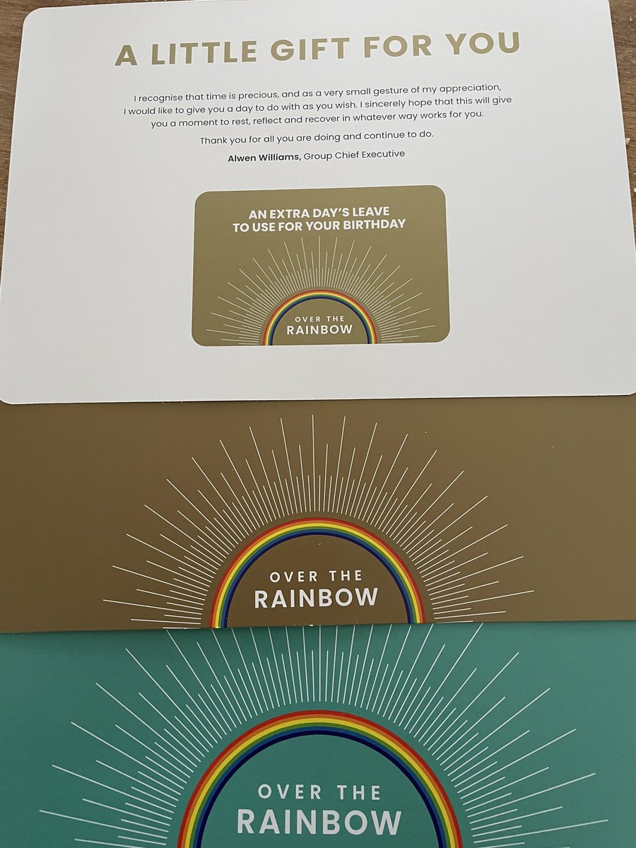 Lowri51410654's tweet photo. Thank you @A_WilliamsNHS @NHSBartsHealth for the lovely surprise through the post today! #thankyou #rest #reflect #recover #NHSgift 🌈 https://t.co/AfhzmY8A98
