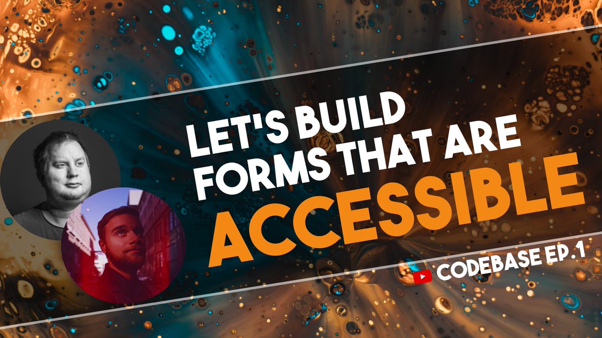 LAUNCHING A NEW DEV COMMUNITY SHOW!

I'm so excited to share with you, my friends, that on Tuesday 23rd at 17.00 EET I'm starting a new Youtube live coding &amp; live streaming show.

1st episode, I'm joined by <a href="/isfotis/">Fotis Papadogeorgopoulos</a> and we'll build accessible forms. #a11y

youtube.com/watch?v=vUArlJ…