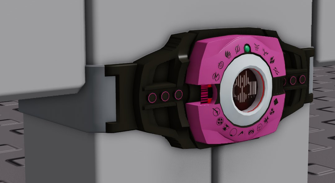 Yuuki_Ikuko's tweet photo. DECADRIVER

#RobloxDev #Blender3D #RobloxDevs  #仮面ライダー https://t.co/wcXcwW5g4P
