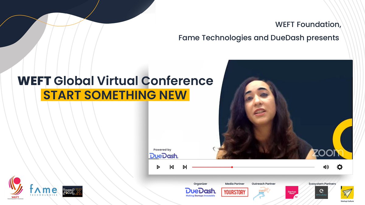 weftinfo's tweet photo. If you haven't already joined us for the event, hurry up and join us now!

Don't miss out on some of the amazing tips and knowledge being provided by the great speakers and wonderfully moderated by Ms. @itirawat, CEO of WEFT Foundation.

Join Now - https://t.co/3UnHOzFEqg https://t.co/M8P0KT2Hkq