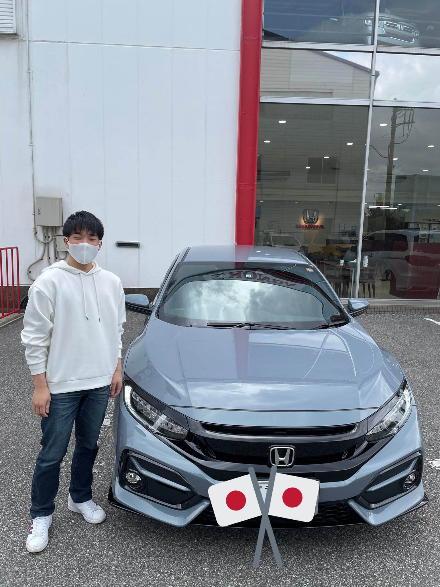 Nasu Fk7 シビックハッチバックfk7 Mt 納車しました ちゃんと初心者マーク貼りました これからコイツと色んな場所に行ってみようかと思います 目は開いてます T Co Clhljvuhpj Twitter