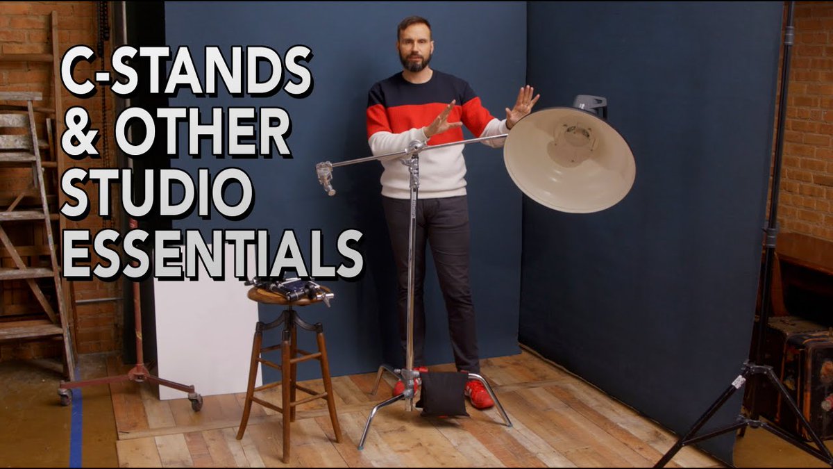 How To Use A C-stand And Other Essential Studio Hardware via <a href="/JohnGress/">John Gress</a> | iso1200.com/2021/03/how-to…