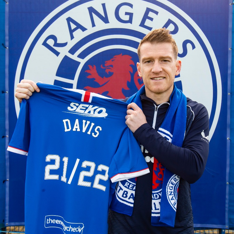 RangersFC's tweet photo. 💙 Davis 2022 💙

📝 #RangersFC are today delighted to announce midfielder @StevenDavis8 has signed a one-year extension to his contract.